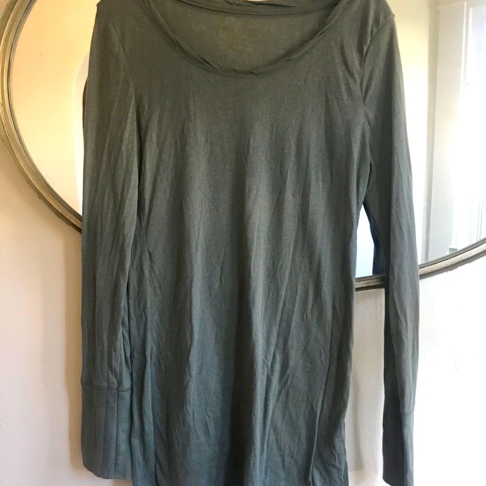 Pure+Good Green Long Sleeve Shirt size Medium
